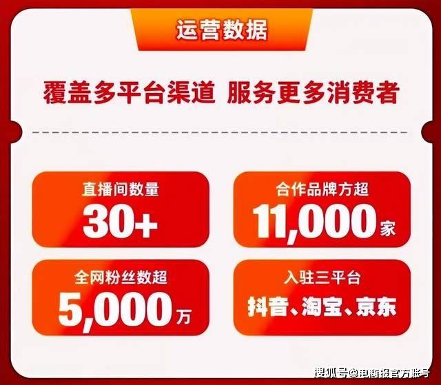 交个赢博体育诤友一年带货120亿净利润约18亿(图2)